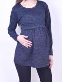 Платье для беременных и кормящих Тёмно-Синий морячка 143 VILENA