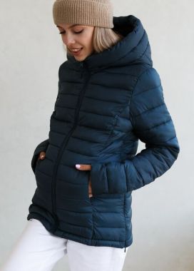 Куртка для беременных демисезон с капюшоном Изумруд 100572 Россия